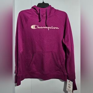 Champion Hoodie woman size S color purple